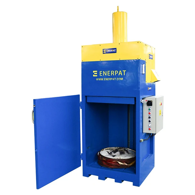 UK Brand Hydraulic Waste Oil Drum Crusher/paint Bucket Crusher 1.0 Tons Provided 20 Secs 30 Tons ENERPAT 5.5 Kw CN;JIA DC-30