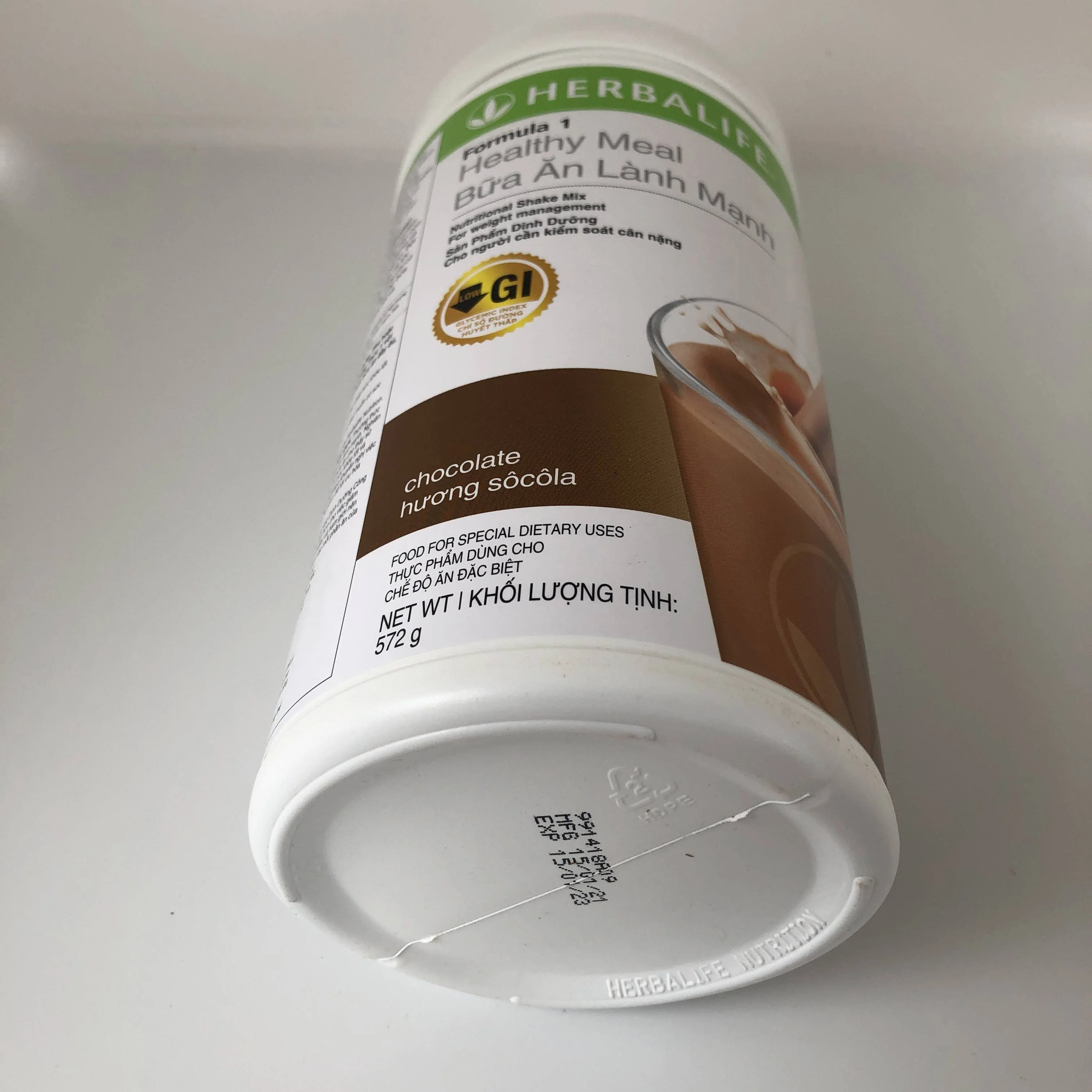 
Vietnam Version Formula 1 Healthy Meal Nutritional Shake Mix: Dutch Chocolate Made in USA 