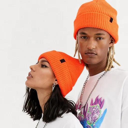 
Snowboard unisex Beanie,Women Beanie Hat,Orange Beanie Winter Hats 
