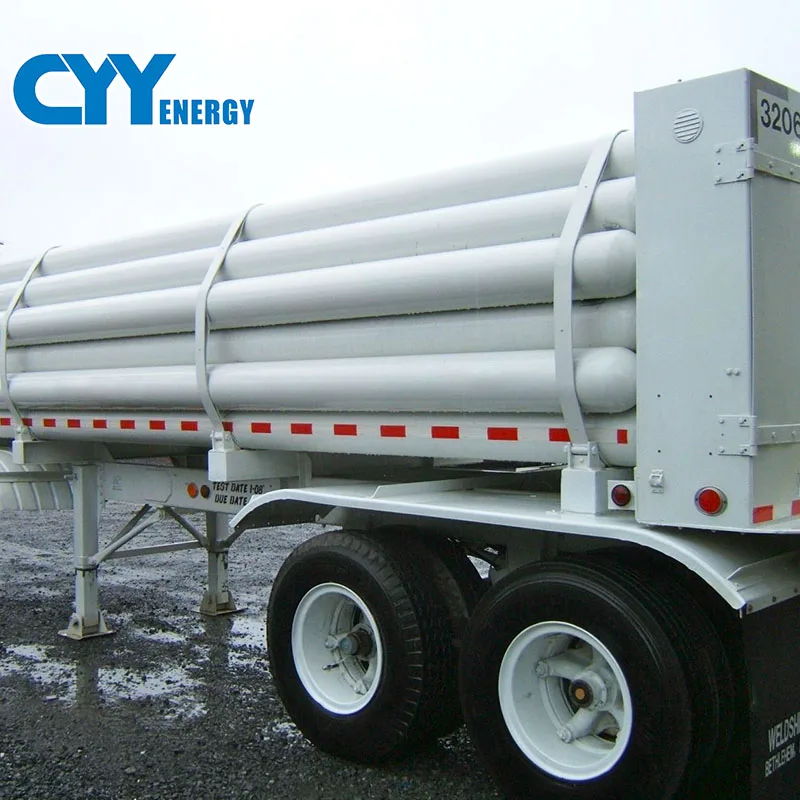  CNG 40 футов контейнер 10 трубок скользящий