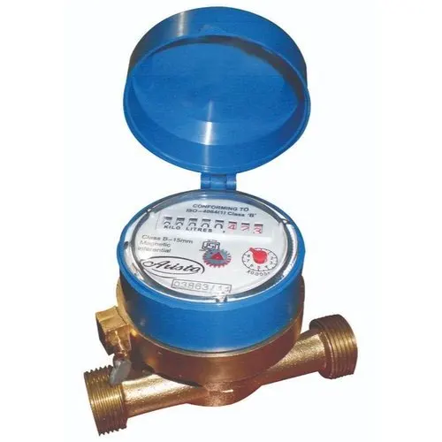 Brass single jet water meters