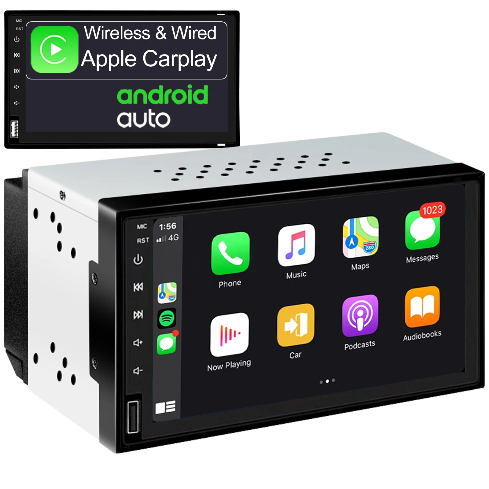supplier IYING Wireless Carplay 7' Screen Car Radio Multimedia MP5 Player For Hyundai Android Auto For Nissan/Toyota/Kia No 2din