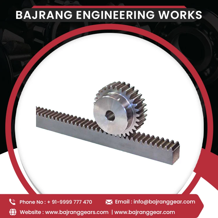 Standard And Custom Sizes Racks And Pinions Gears Manufacturer From India