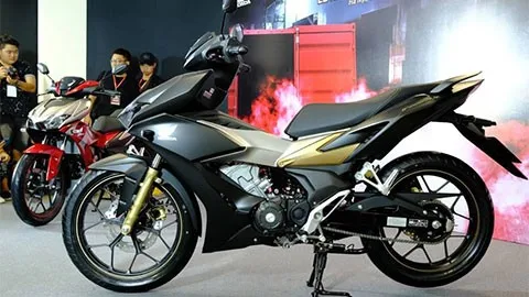 Made in Vietnam sport motorcycle 150cc (Hondav Win-ner X A-B-S) Matte Black