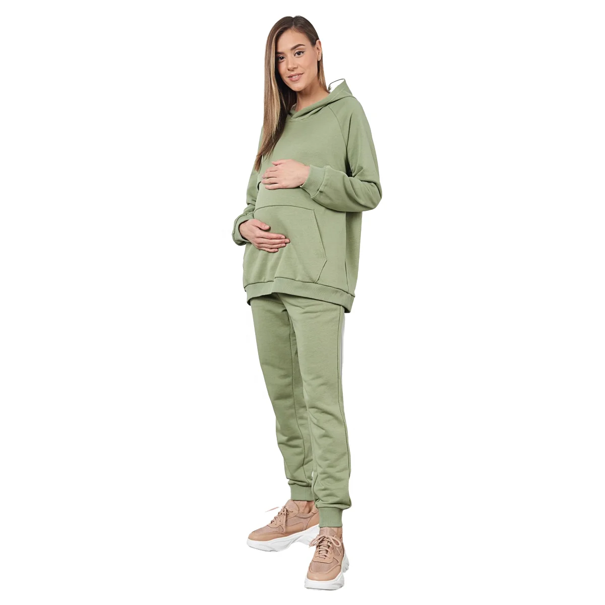 
Oversize Hoodie for Pregnant Women Maternity Clothes for All Seasons 