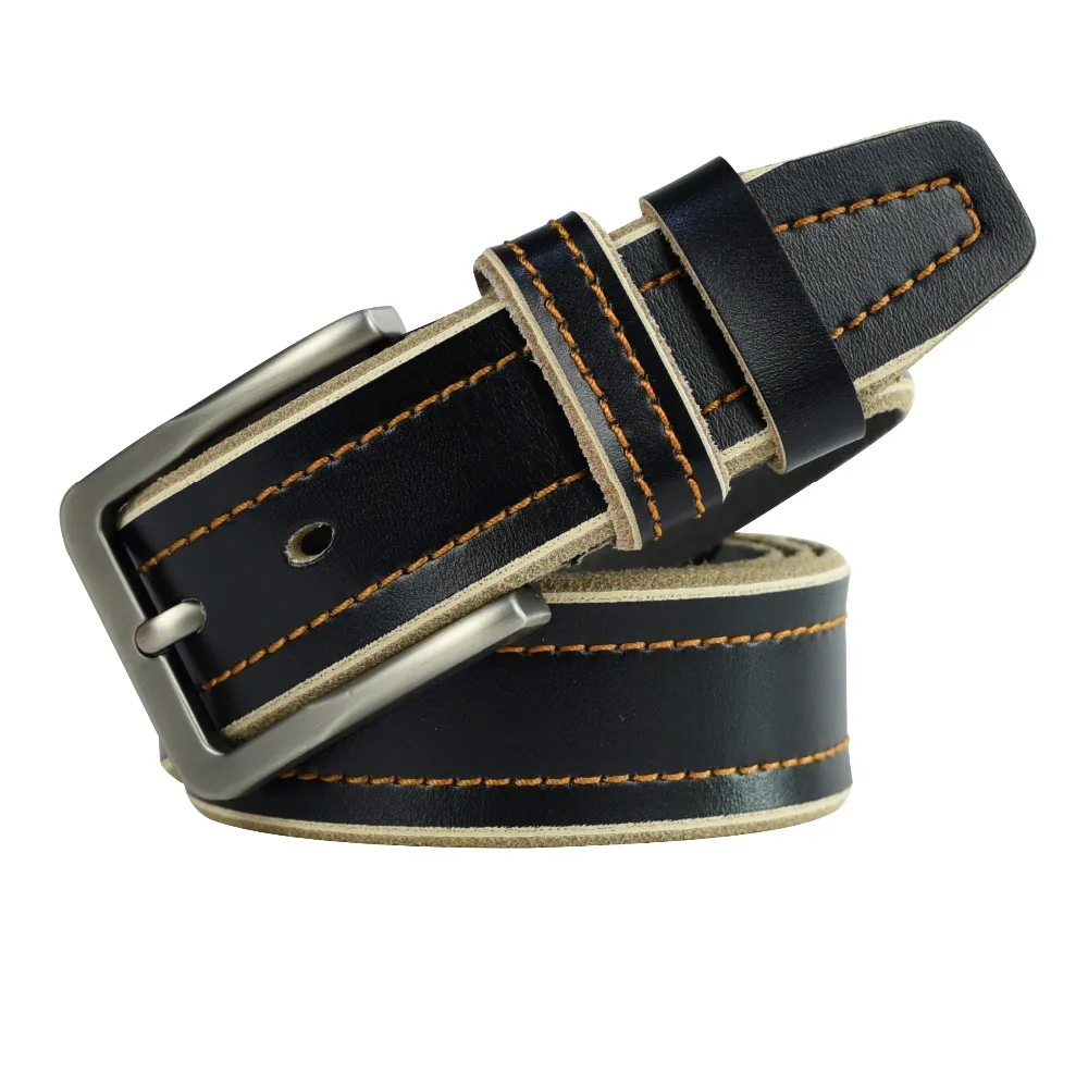 
Leather Belts for Jeans MensBelts Luxury Suede Belt Straps Genuine Leather Belt 