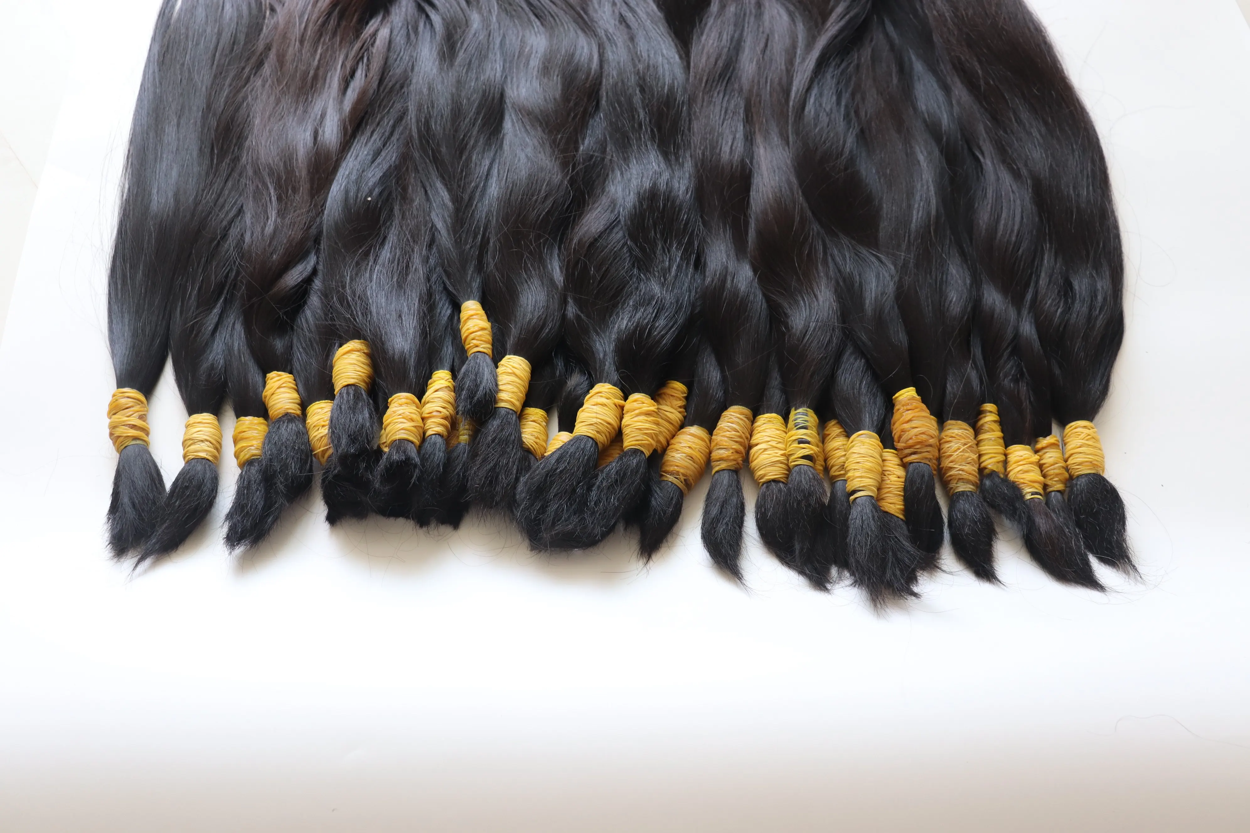 Супер двойные прямые вьетнамские волосы окрашенные длиной 8 - 32 дюйма необработанные натуральные