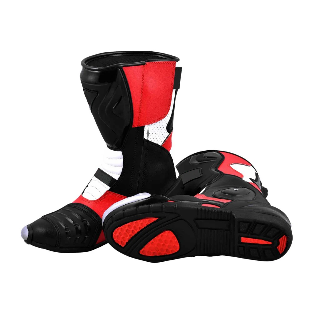 2022 Latest  hot OEM custom models motorcycle racing shoes waterproof motorbike riding boots sport moto shoes biker boot super