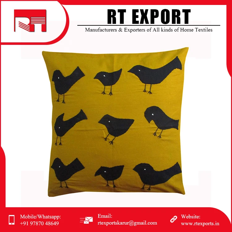 Best Selling 100% Cotton Pillow Cover Luxury Home Decorative Cushion Cover with Best Price