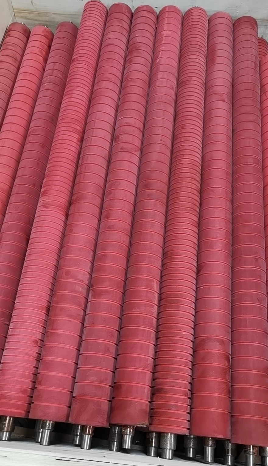 rubber silicone roller for bag making machine