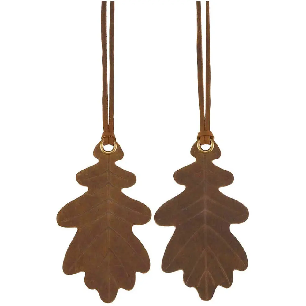 Оптовая продажа, кожаные закладки для книг на заказ, маркеры для страниц, кожаные закладки, дубовые листья для книг