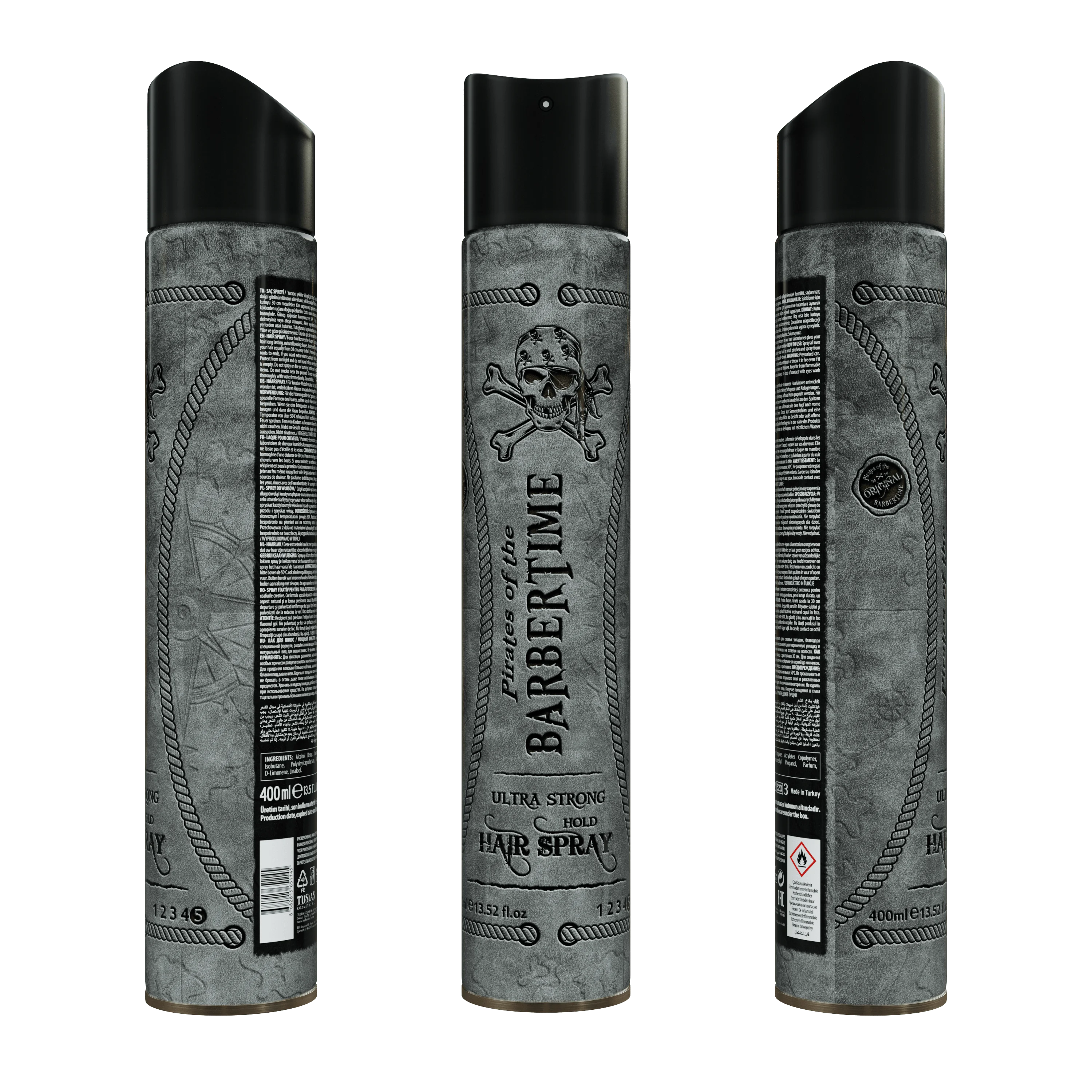 Hot Sale Professional Barbertime Ultra Strong Hold Hair High Quality Spray Hair