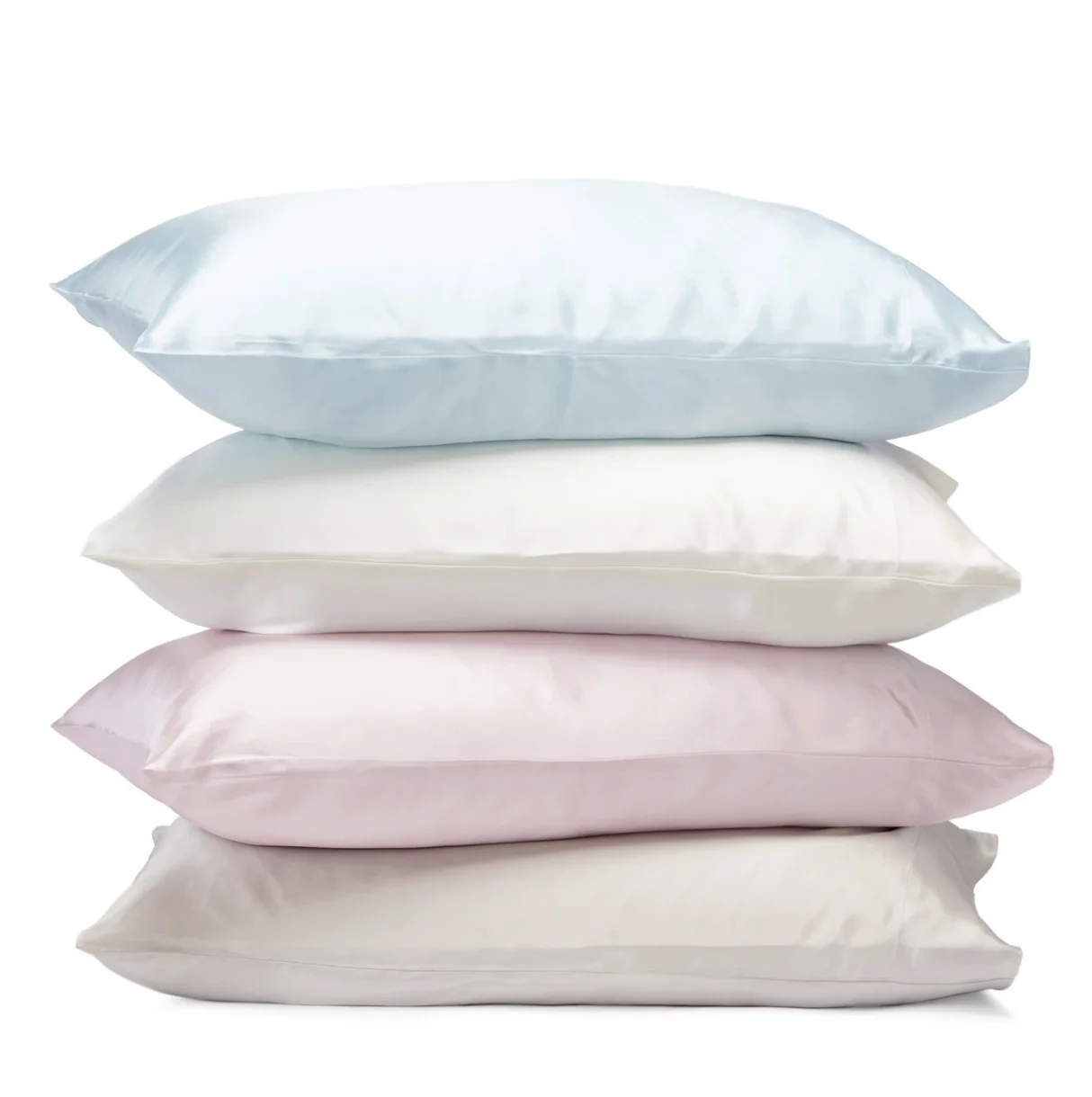 6A 19 momme  silk pillow case Luxury Silk pillow case mulberry custom logo gift silk pillow case and bonnet set drop shipping