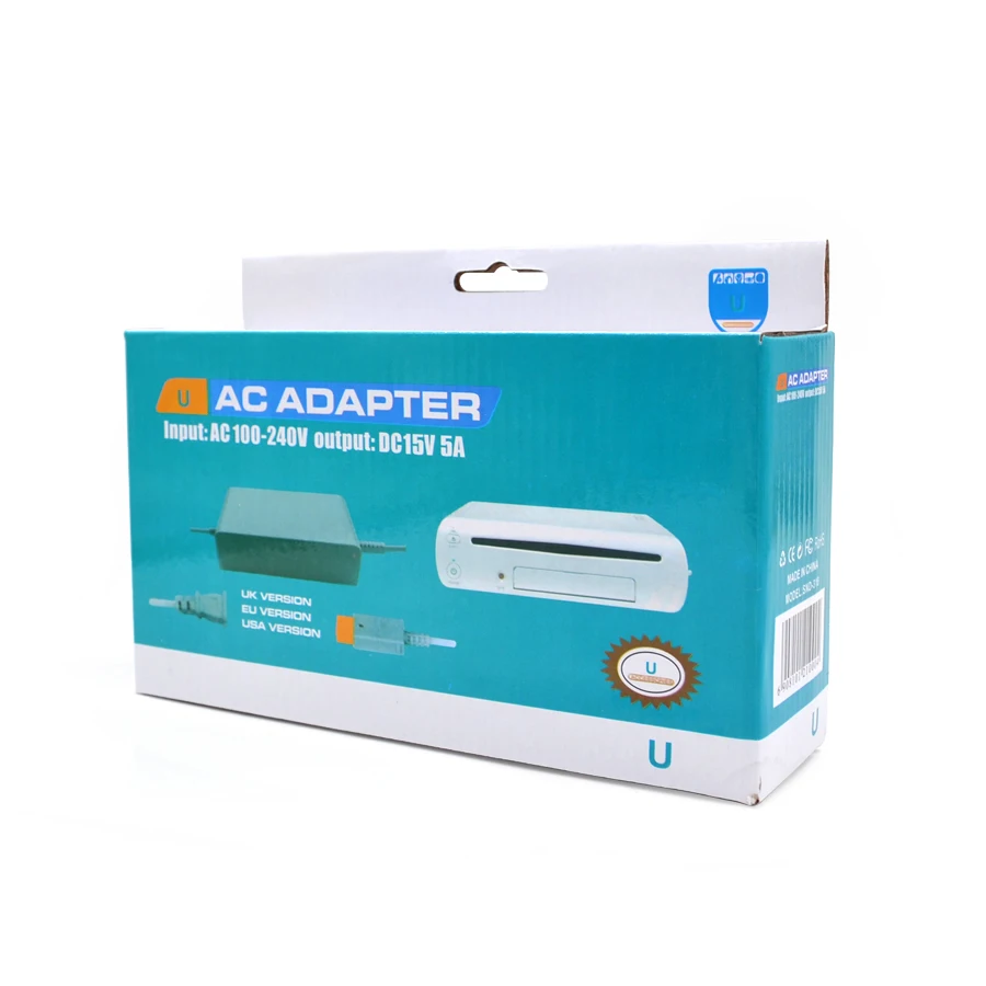 Universal Charger AC Adapter Power Supply Replacement For Nintendo Wii U Console