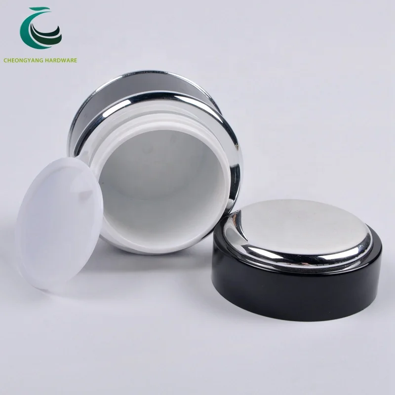 50ml cosmetic glass containers body butter cream jars for packaging