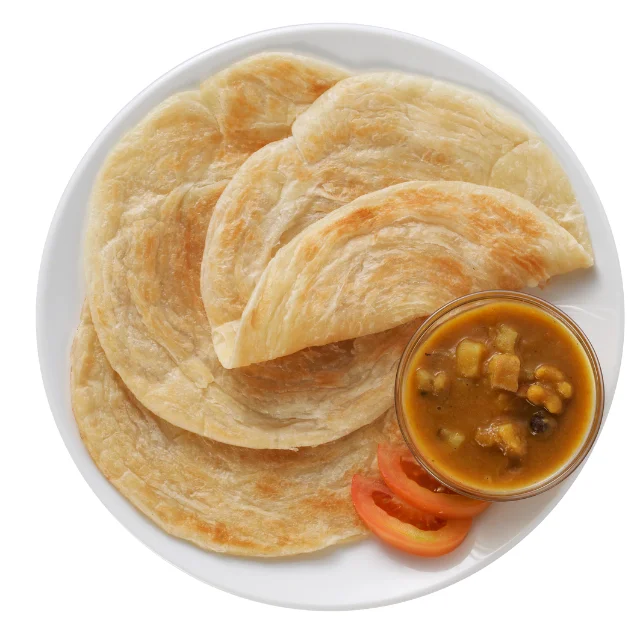 Безглютеновый замороженный/охлаждающий жаровня Paratha-оригинал 10 дюймов (500 г X 24 кв. М) из