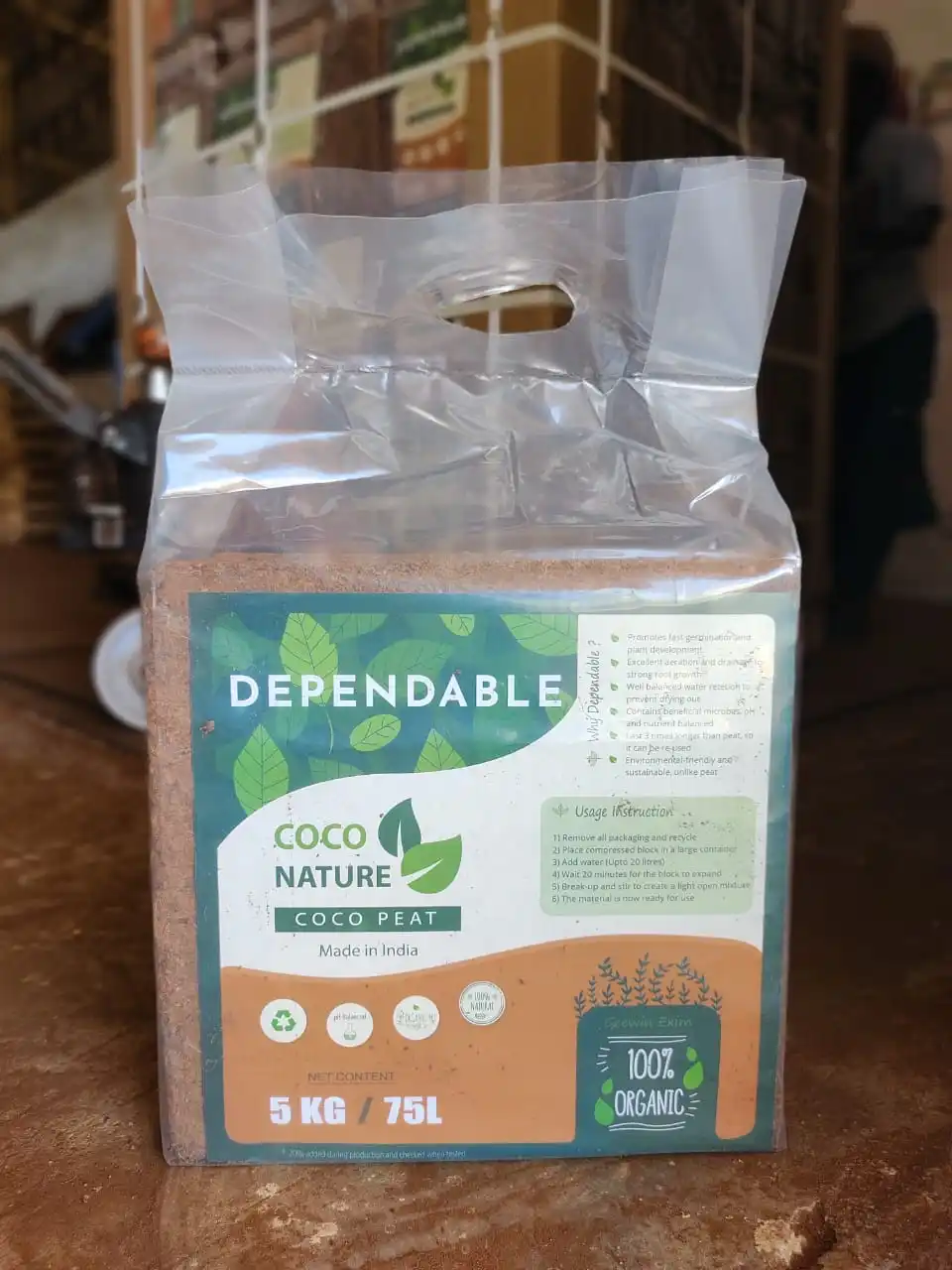 Indian COCONUT COCOPEAT Dried Coconut Fiber for Agriculture Root Part