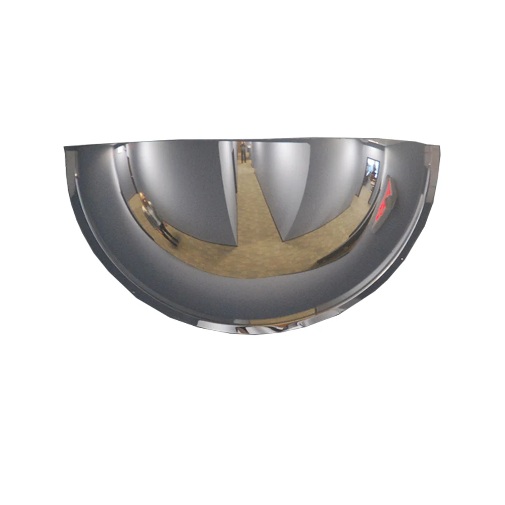 Зеркало Replex на базе США, 18 дюймов/45 см, акриловое полукруглое зеркало с фланцем, Премиум качество