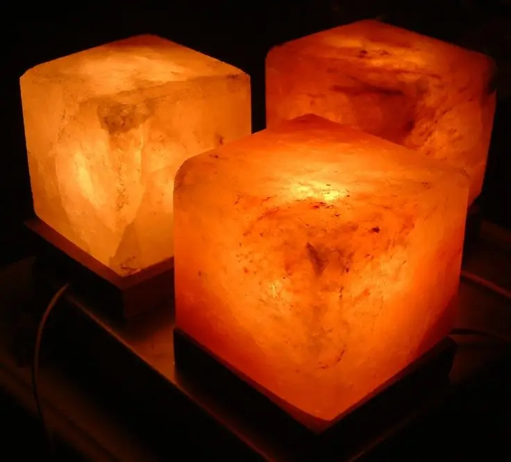 Himalayan Salt Lamp Pink Orange Natural Medium Size Hand Carved Crystal Rock Salt Lamp Night Light for bedroom Table OEM