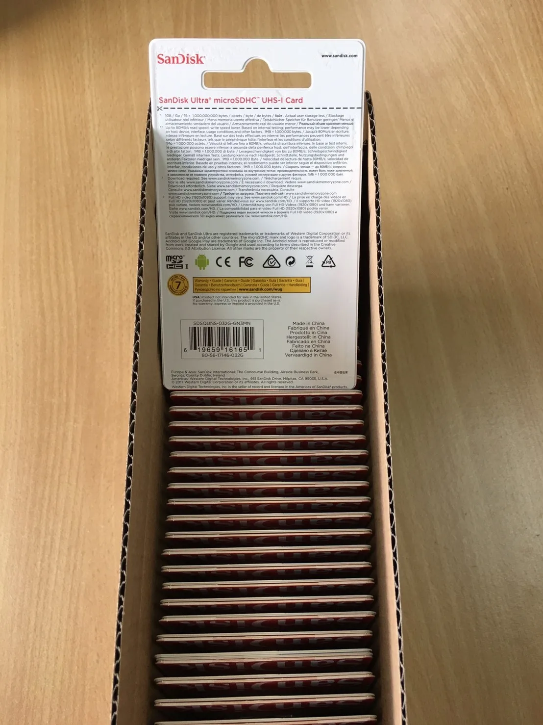 Wholesale 32GB 64GB Ultra Micro TF Memory Card SanDisk