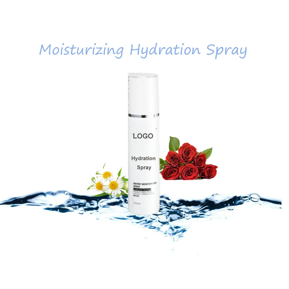 Лидер продаж увлажняет кожу натуральный витамин а с розовый увлажняющий спрей