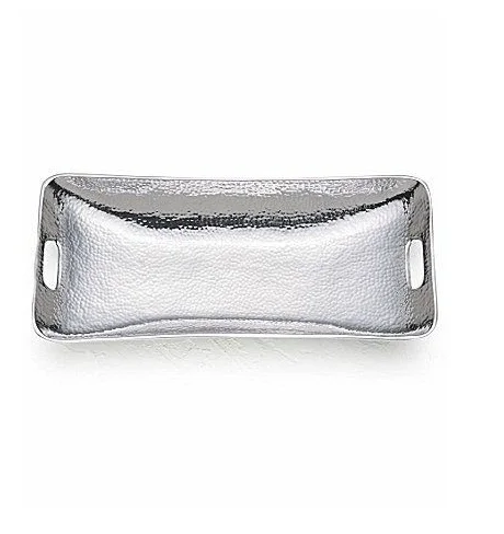 Top Design Snack Serving Handcrafted Metal Tray Manufacturer New Design Handmade Metal Serving Tray