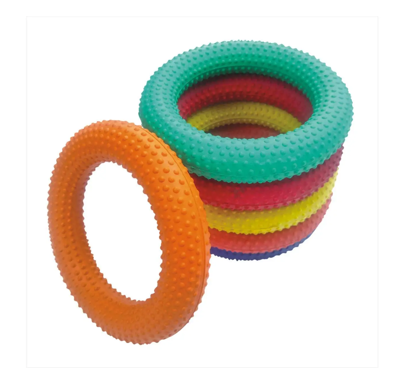 Резиновое кольцо Tennikoit резиновое фризби уличная спортивная игрушка легкое многоцветное для