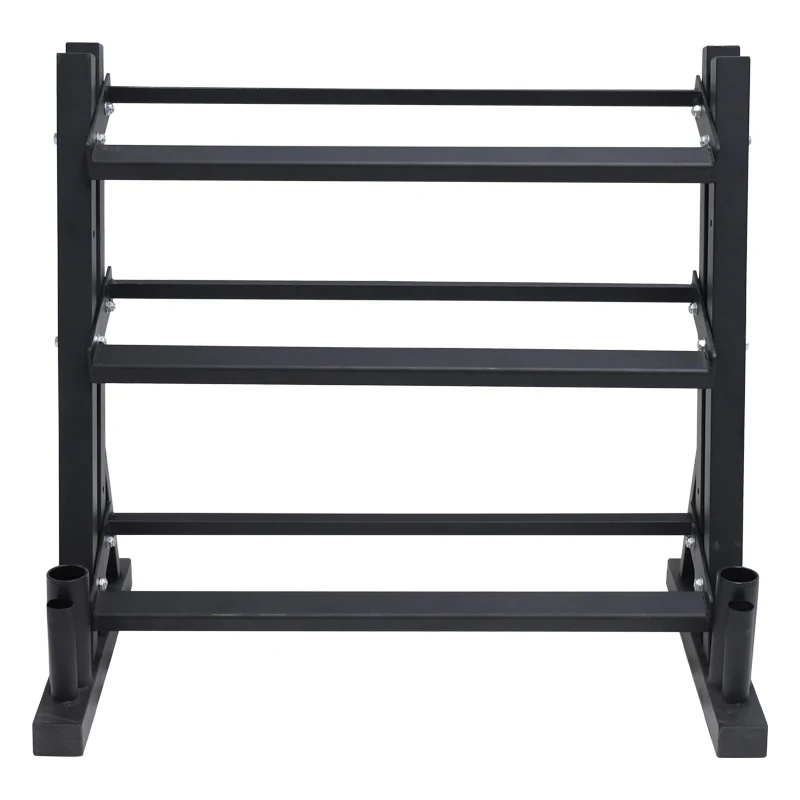 Dumbbell Rack Stand 3 Tier Dumbbell Set Home Rack  Weight Plate Holder Home Fitness Equipment Cheap On Sale