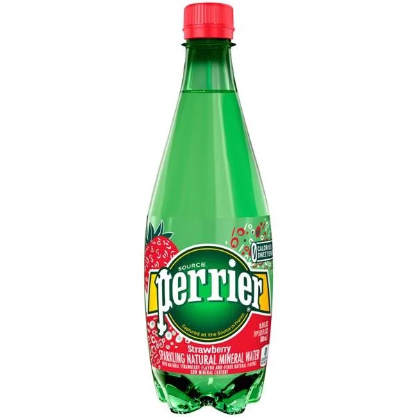 
Perrier 50CL PET Strawberry Quality Perrier sparkling Natural water 