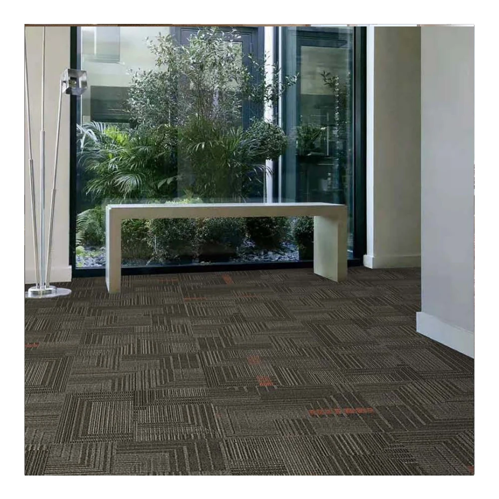 Commercial backing carpet tiles indoor office home carpet tile Studio use commercial nylon 50*50CM carpet tiles