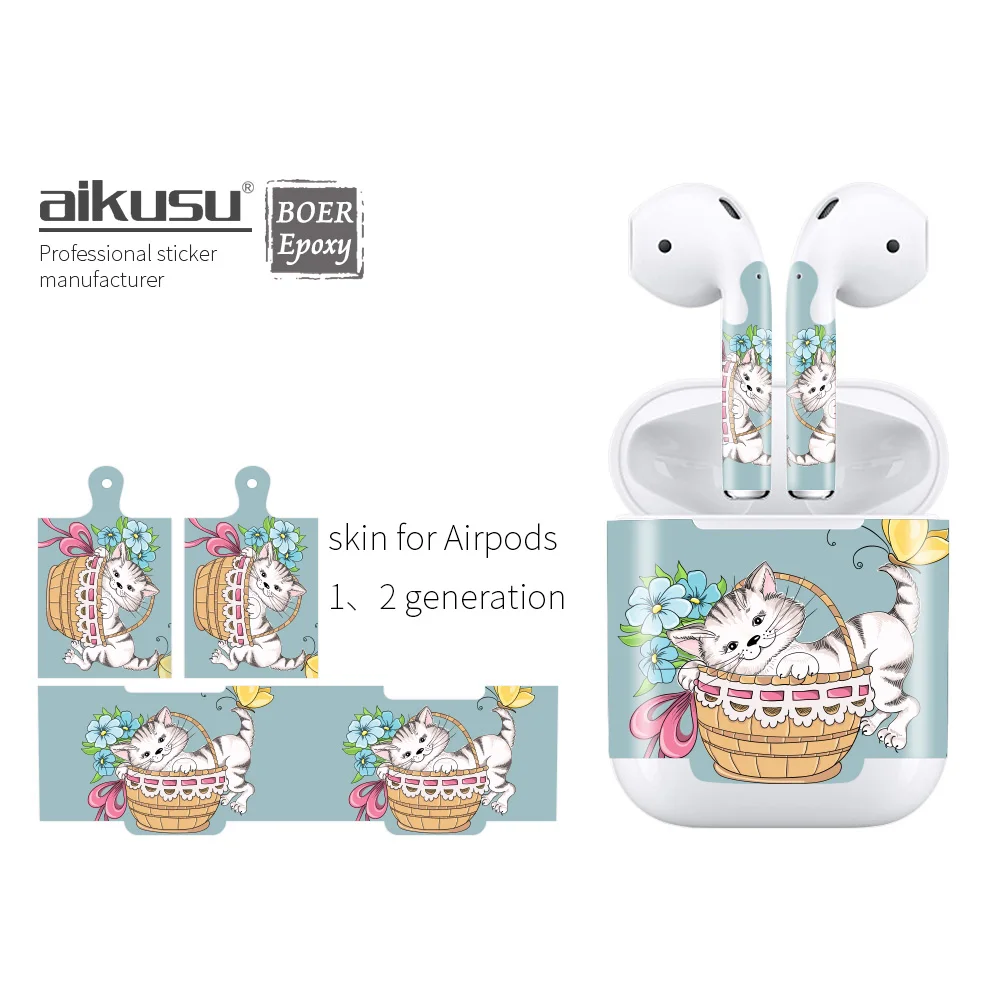 Защитная пленка «сделай сам» для наушников Airpods поколения 2