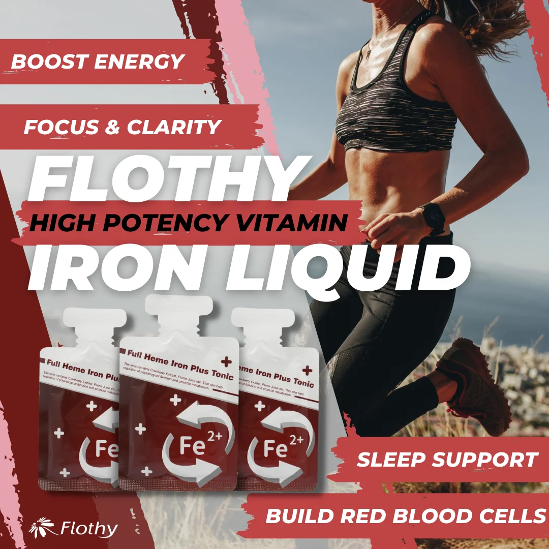 Customized Iron Supplement & High Potency Vitamin C + Vit B cpmplex
