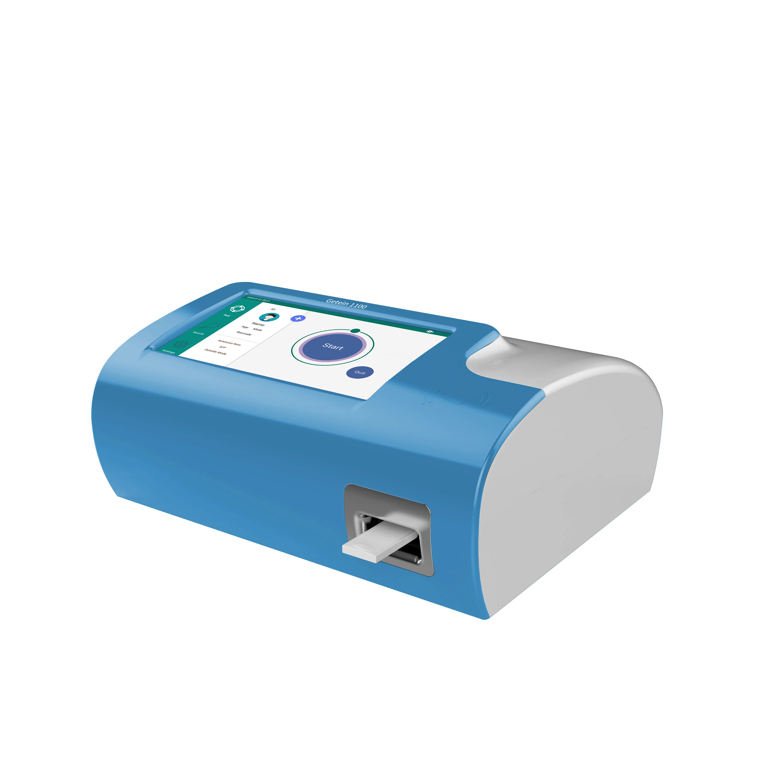 Portable fully automated chemistry Getein 1100 immunofluorescence poct hormone machine Quantitative Analyzer