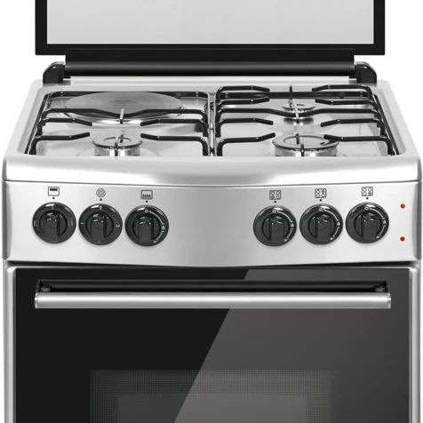 60X60 FREE STANDING OVEN ( 3 GAS +1 ELECTRIC)