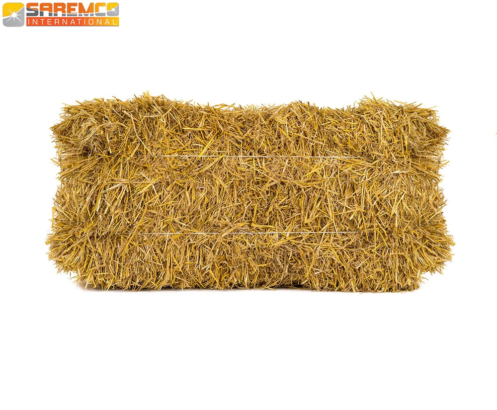 Желтая Пшеничная солома сеновые тюки/Пшеничная пресс-тюки корм для животных