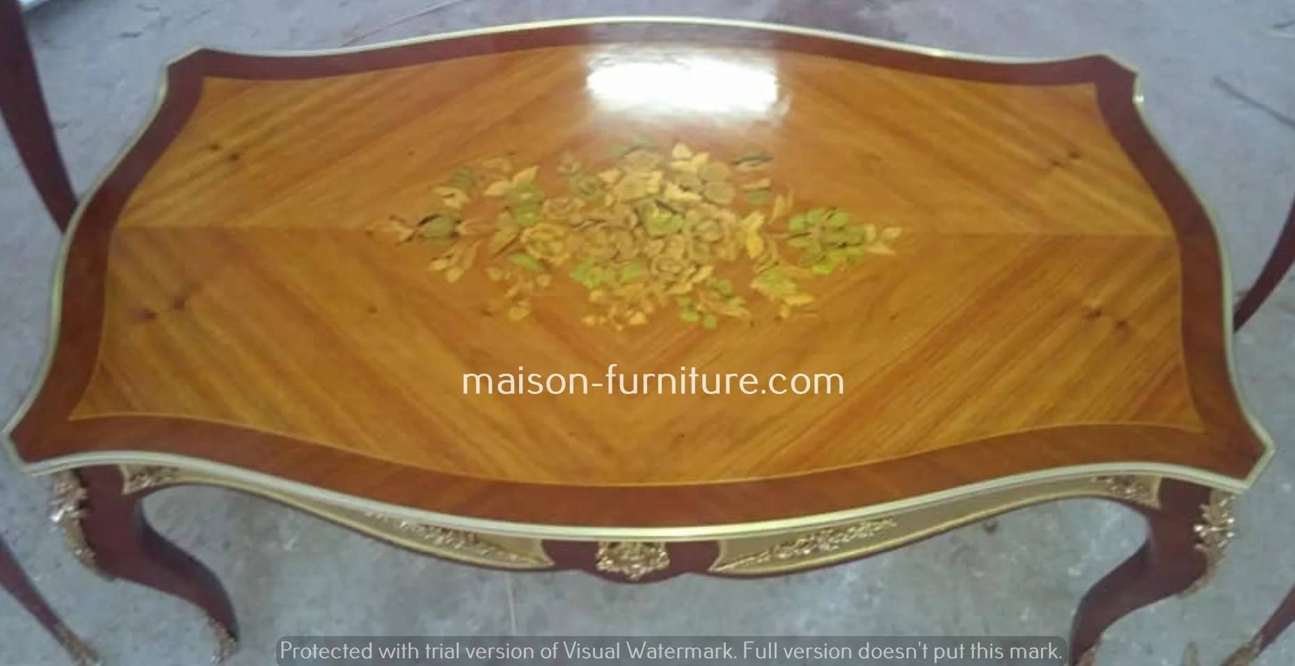 Optimal choice French salon table gold  console table  antique salon table Sought-after product with good price