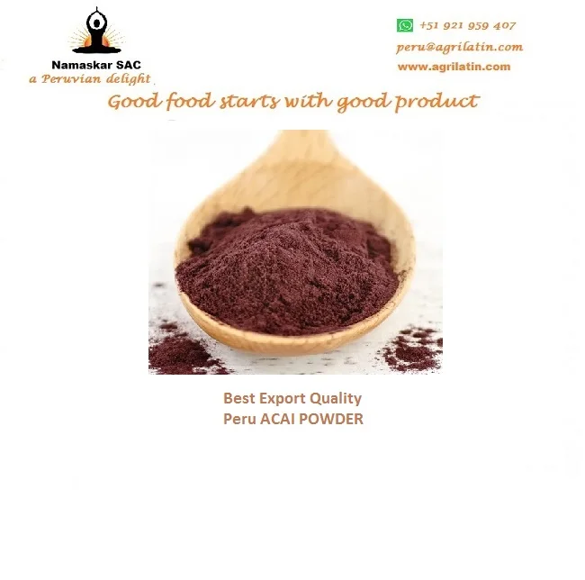 Bulk Supply Organic Acai Powder