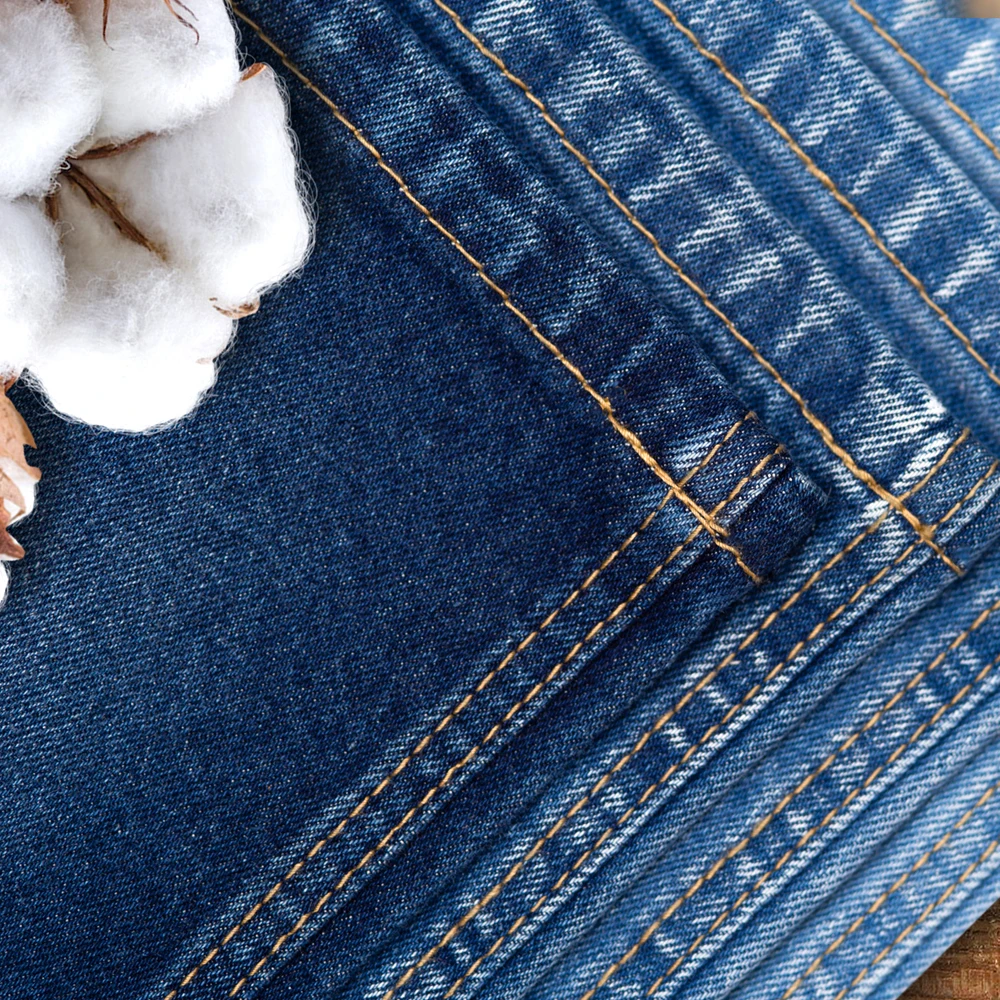 Джинсовая ткань/хлопчатобумажная джинсовая ткань с новейшей технологией (TL619140) джинсовая ткань различных типов