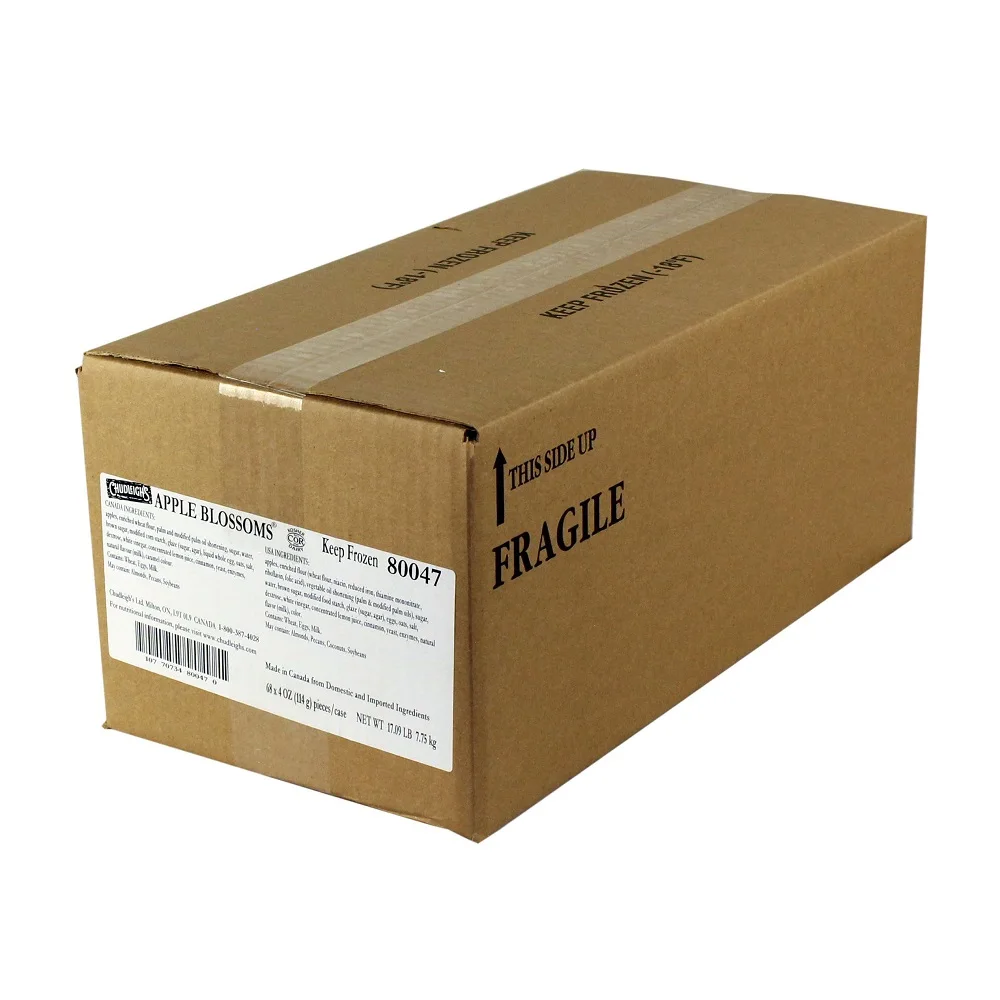 Яблочный пирог, отдельная часть, 4 унции, 68 штук в коробке