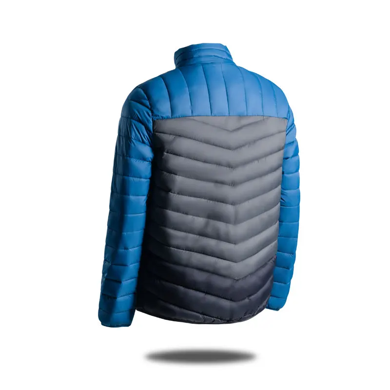 New stylish mens blank warm think puffer bubble jacket casual short shiny windbreaker with hooded plus size winter down coat man