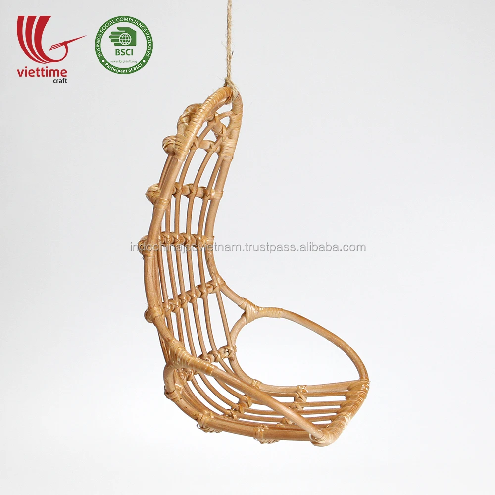 Mini Rattan Wicker Hanging Chairs, Vietnamese Rattan Dolls Furniture, Doll Chair Wholesale