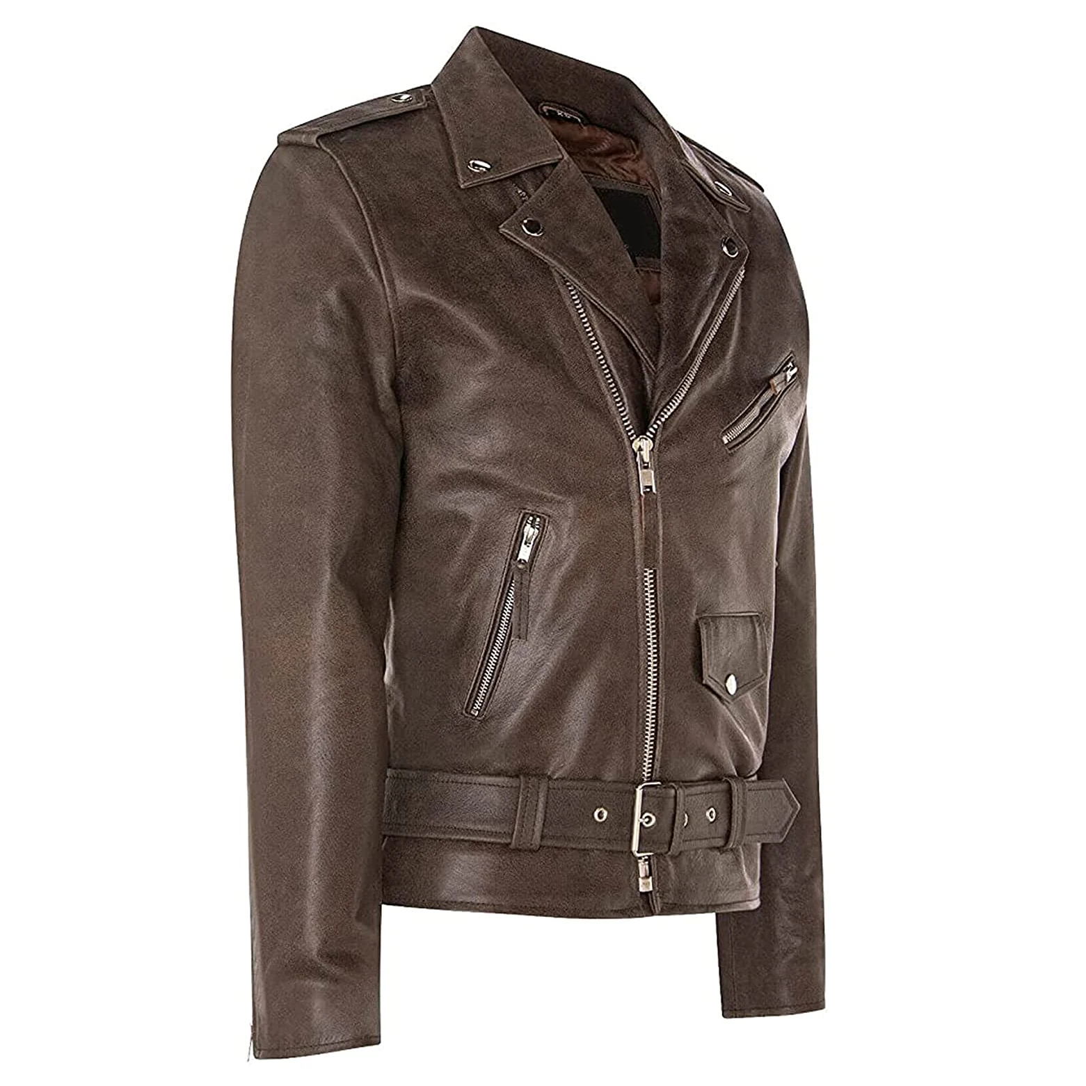 New design  Leather Jackets 100% genuine leather jacket  for sale