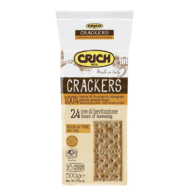 Whole wheat cracker 500 g Crich