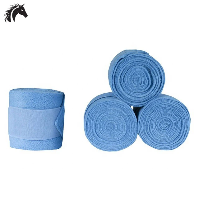 Custom made White Color Polar leg Wraps for Horse Ridings Best Protective Leg Wraps Safety Knee Guards