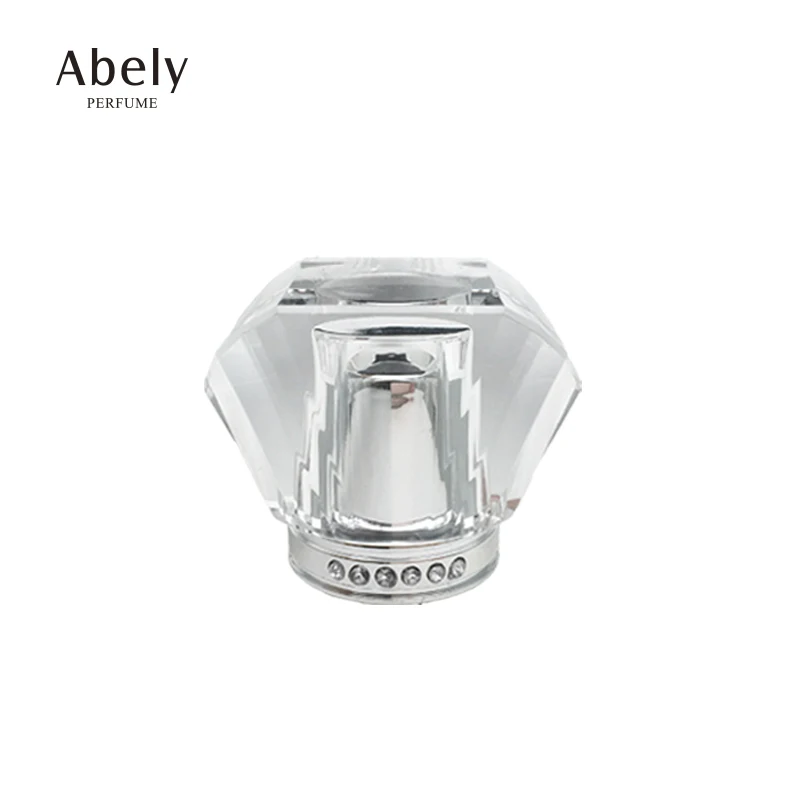 Professional Design High quality Acrylic perfume bottle cap custom plastic perfume bottle caps