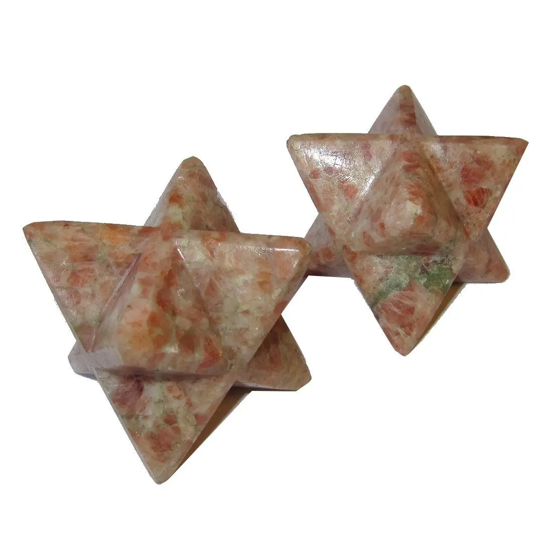 Премиум качество merkaba звезда Хрустальная подвеска из Индии Sunstone Merkaba купить от crystal agate