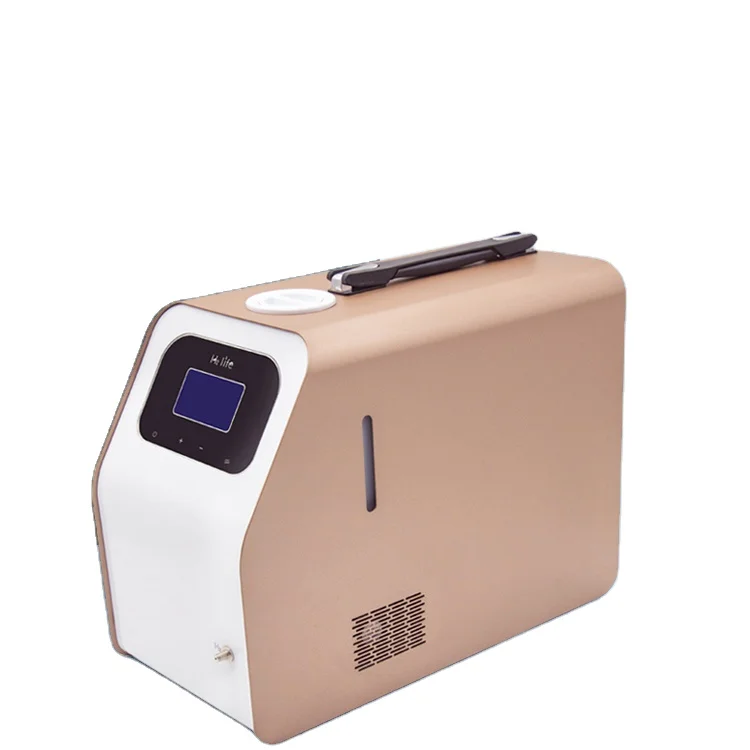 Водорода ингаляции машина 600mml/мин скорость потока, водяной насос для глубоких скважин> 99.99% чистоты из h2 жизни