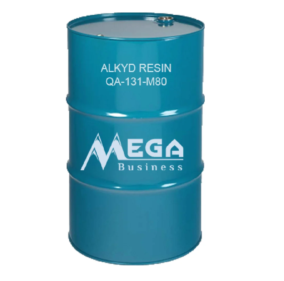 ALKYD RESIN QA-131-M80 Soya Bean Oil Modified Long Oil Made In Viet Nam