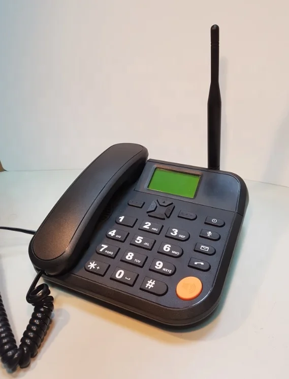 
low cost GSM Quad band Fixed Wireless Phone FWP FWT with TNC antenna connector and high capacity battery 