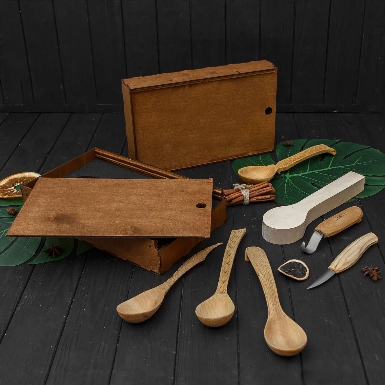 Spoon carving tools sets